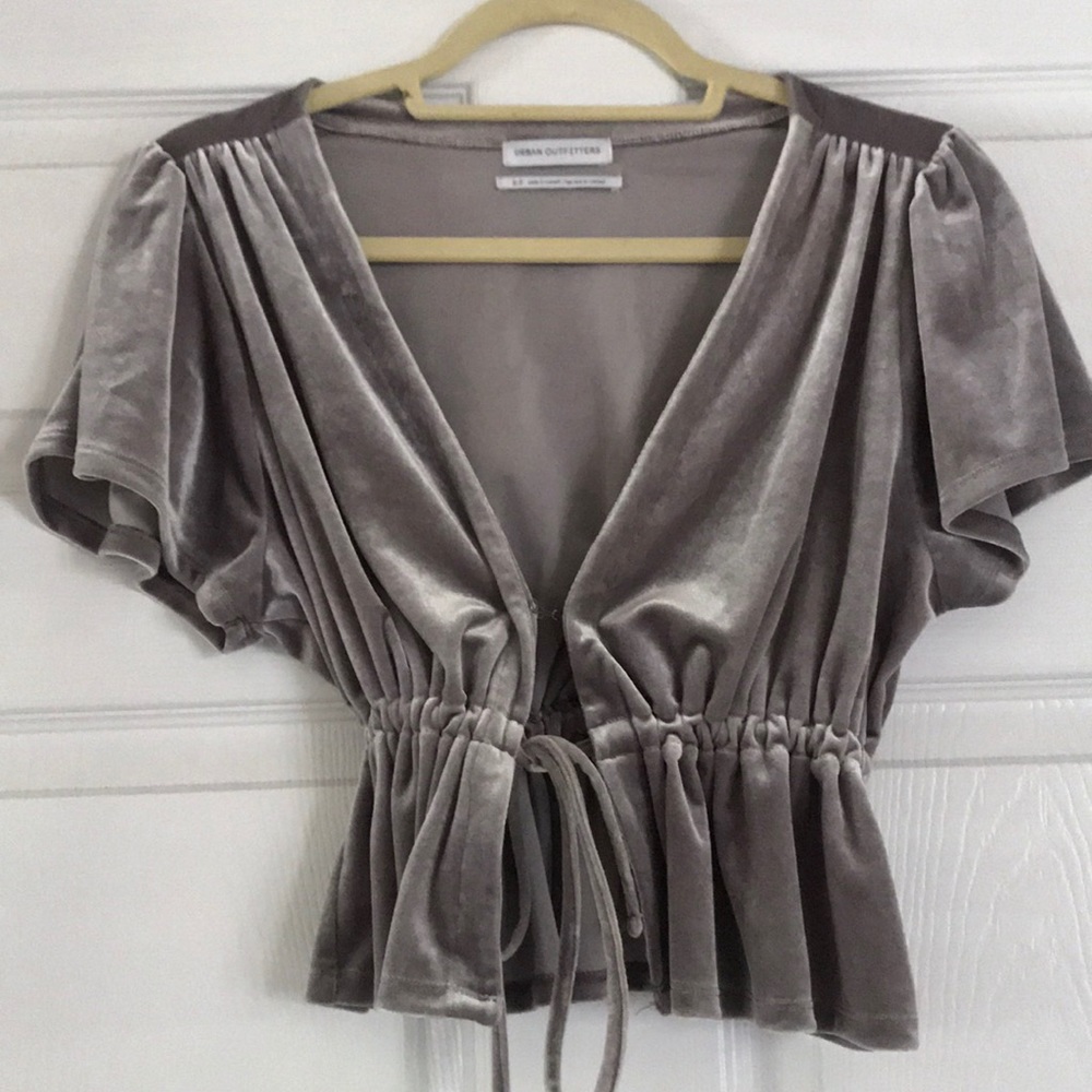 Velvet top